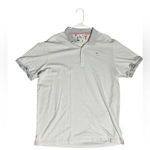 Puma x Arnold Palmer striped Traditions Golf Polo Men’s Size XL